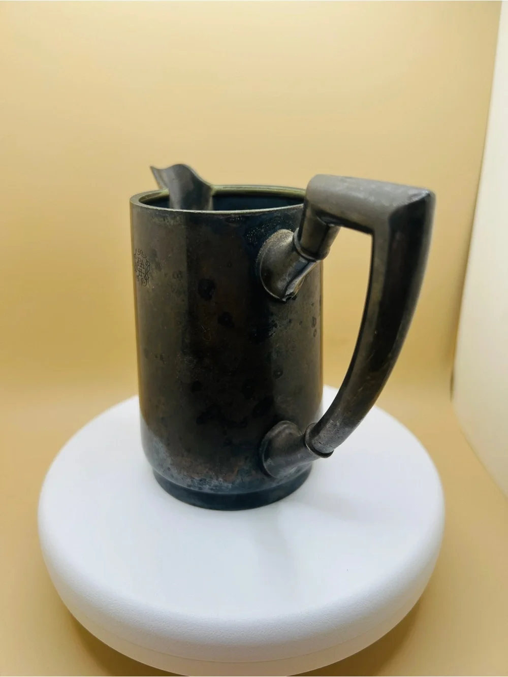 Vintage Mid Century Wolff Silver Plated Creamer  Pitcher PRATO90  #21